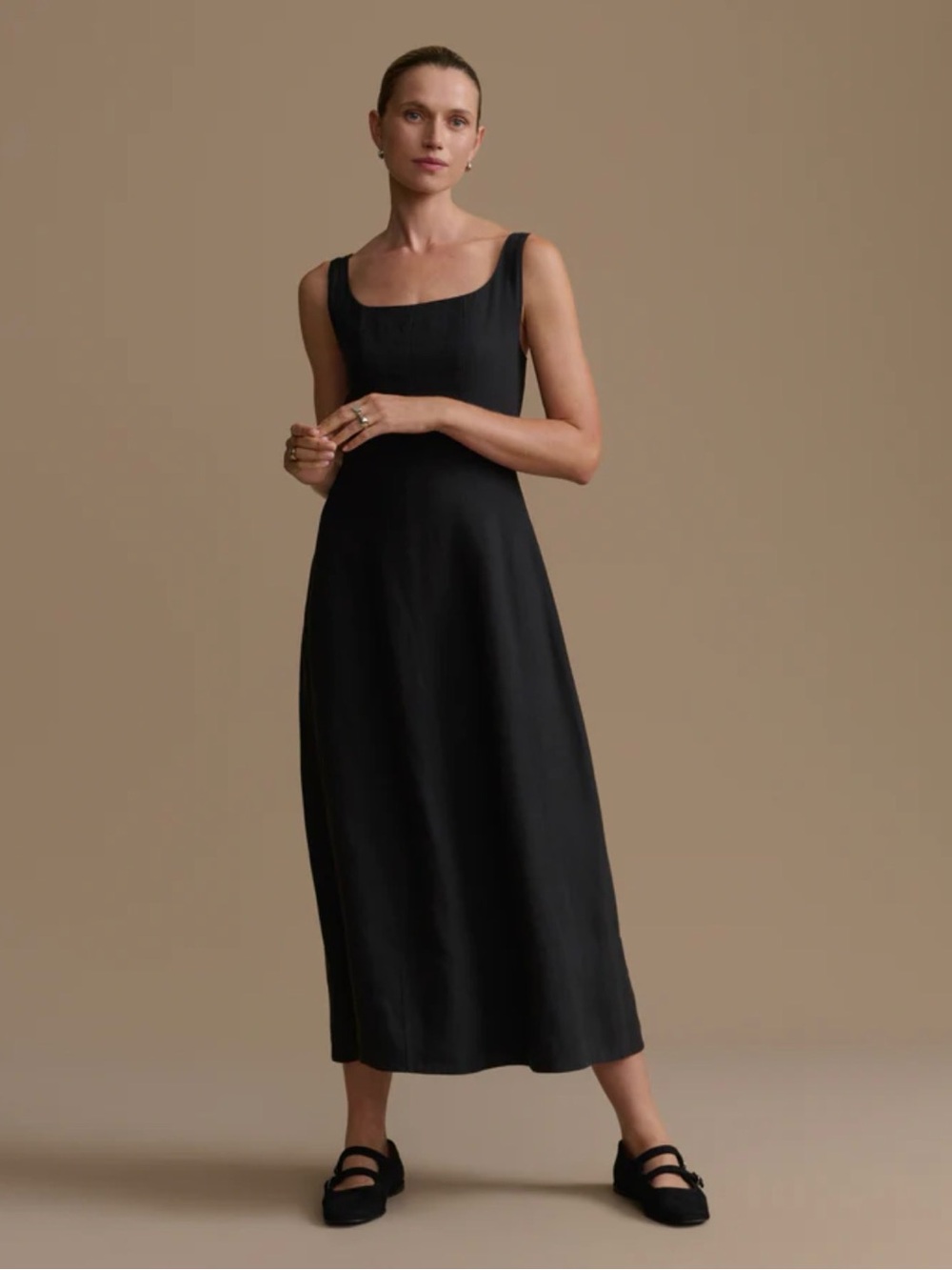 Jenni Kayne Kinney Dress in Black